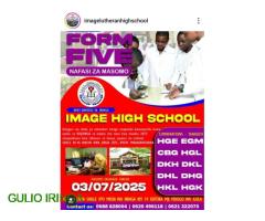 Image High School Iringa Form Five Admissions 2025