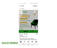 University of Iringa Job Vacancies 2026 | Apply Now