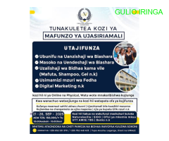 TUNAKULETEA KOZI YA MAFUNZO YA UJASIRIAMALI