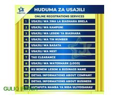 Usajili wa Kampuni na Jina la Biashara Tanzania | TIN, BASATA na Leseni