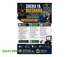 Sheria ya Biashara Tanzania | Usajili, Mikataba na Ushauri