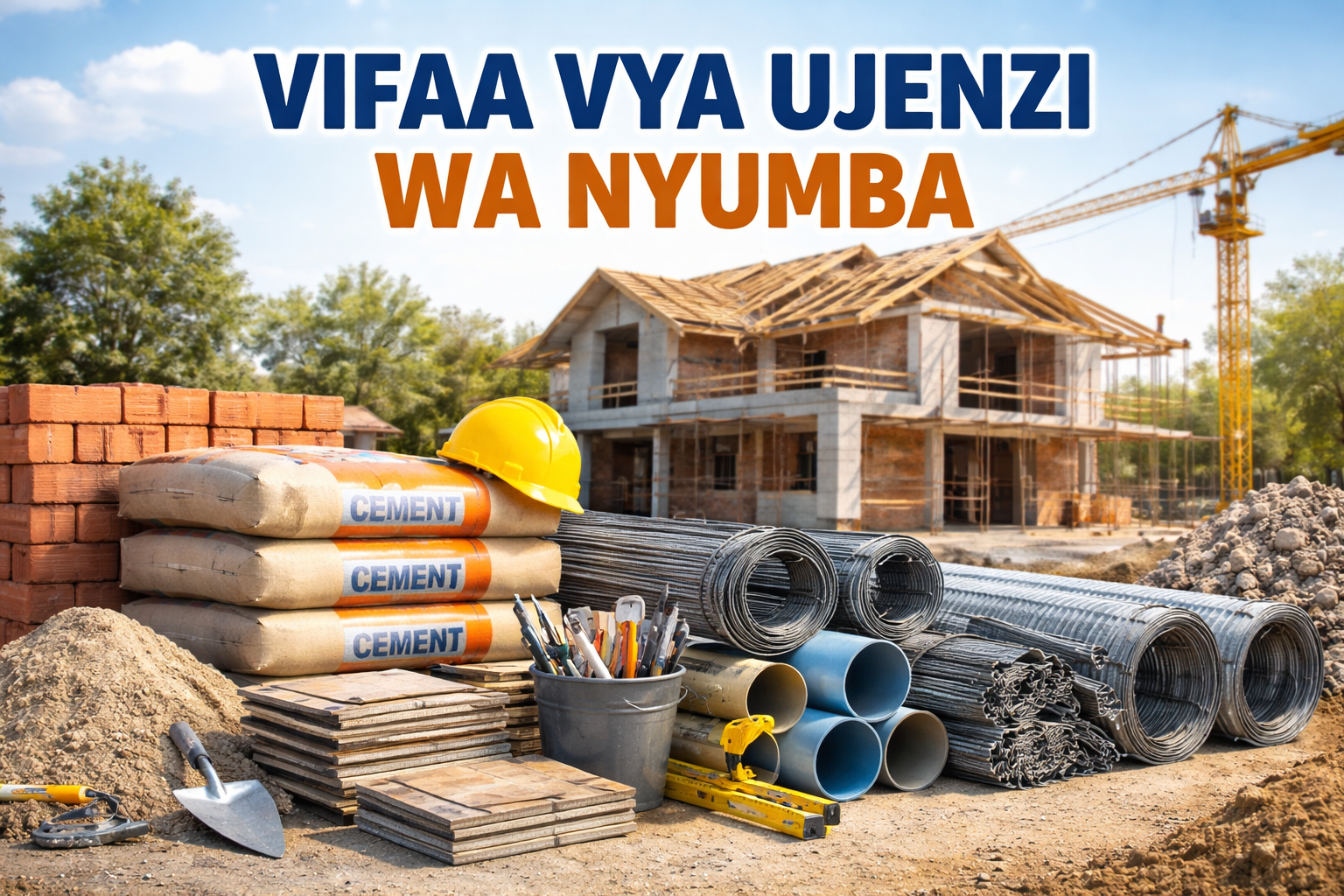 Vifaa vya ujenzi wa nyumba