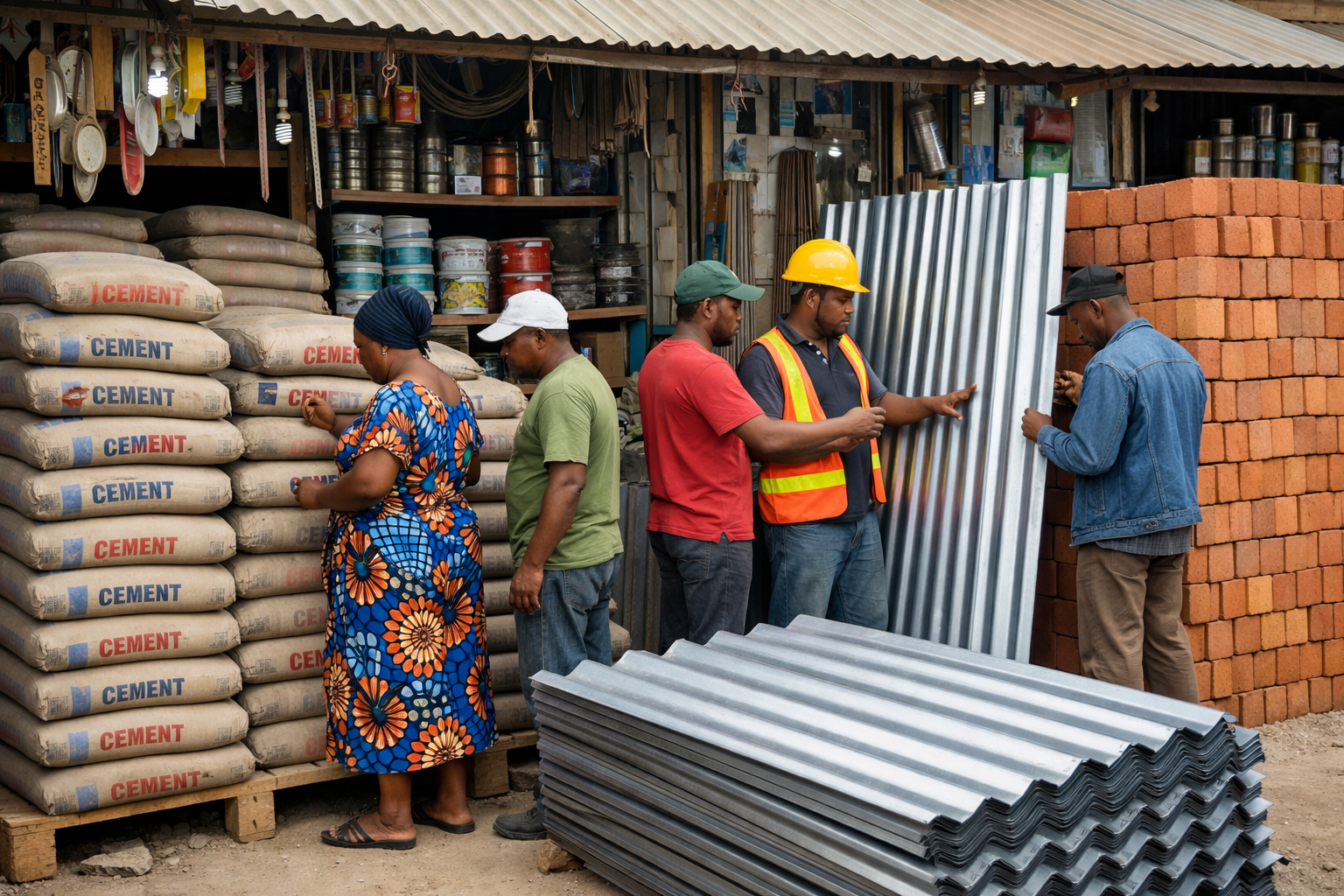 Biashara ya kuuza Vifaa vya Ujenzi