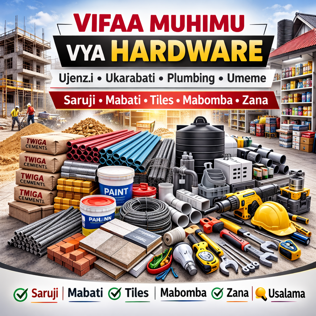 Vifaa Muhimu vya Hardware