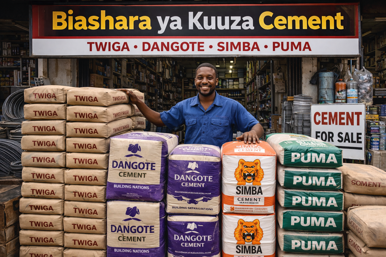 Biashara ya kuuza cement